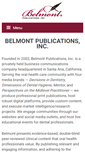 Mobile Screenshot of belmontpublications.com
